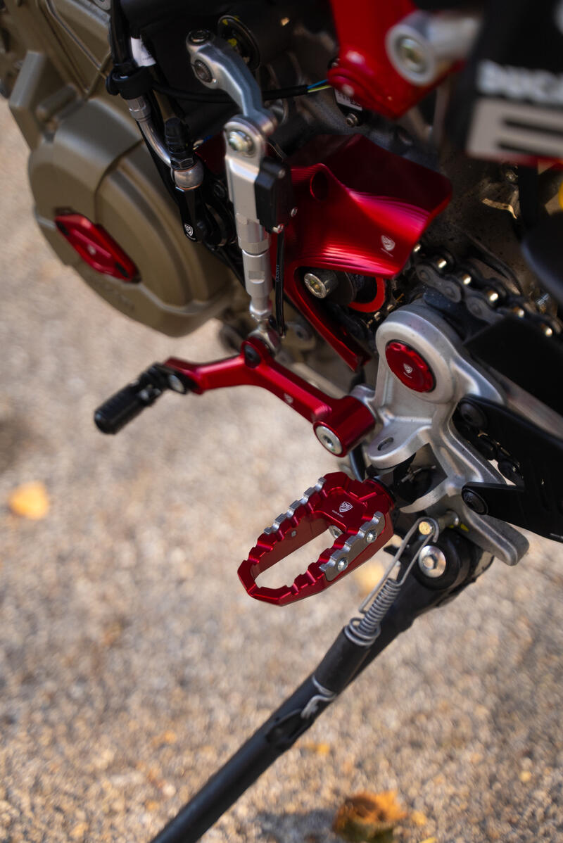 Kit poggiapiedi TOURING - pilota